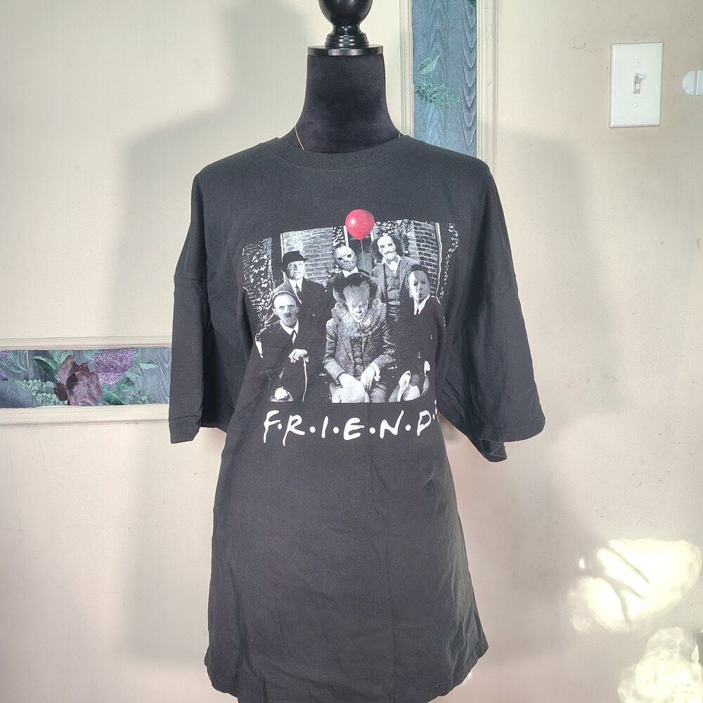 FRIENDS Scary Movie Freddy, IT, Jason Tshirt Mens 3XL/ T389